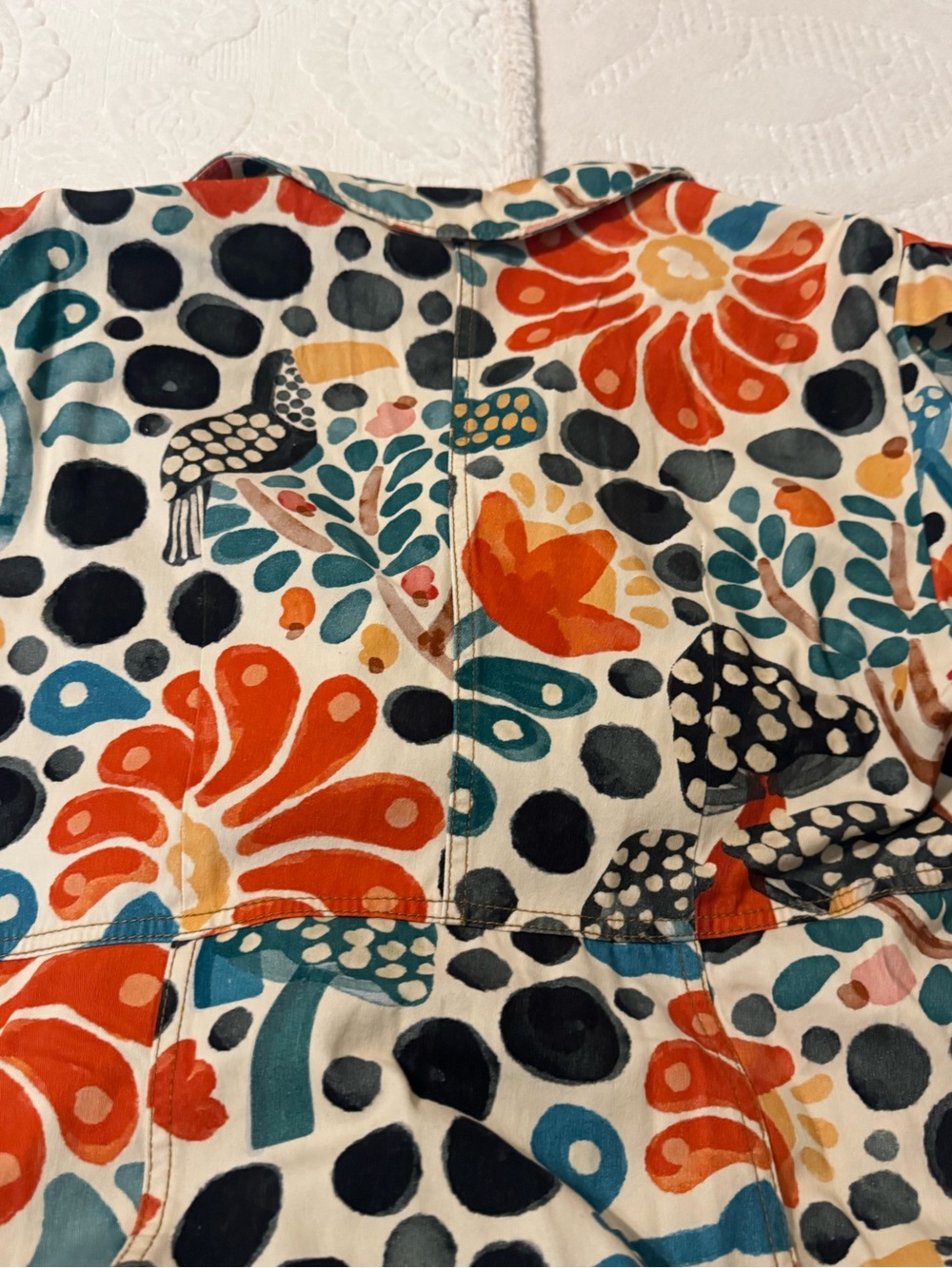 Beautiful Farm RIO Multicolor Tiered Button-Front Maxi Dress - Picture 5 of 7